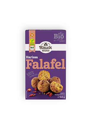Harissa Falafel glutenfrei Bio