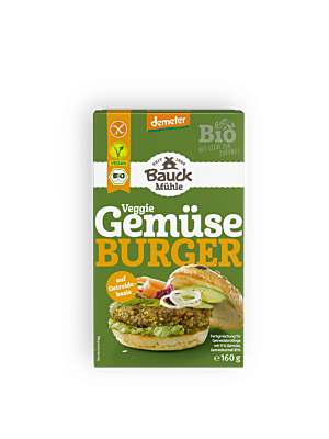 Gemüseburger Demeter glutenfrei