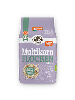 Multikornflocken 5-Korn Demeter glutenfrei
