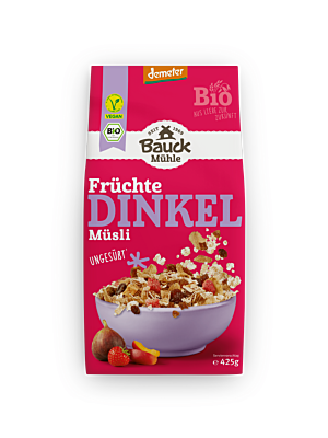 Dinkel Müsli Früchtezart Demeter