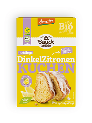 Dinkel Zitronenkuchen Demeter