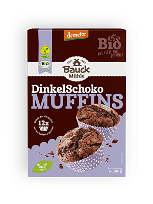 Dinkel Muffins Schoko Demeter