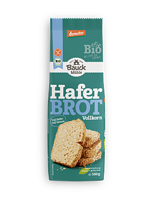 Haferbrot Vollkorn glutenfrei Demeter