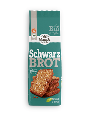 Schwarzbrot glutenfrei Bio