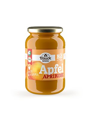 Apfel-Aprikosenmus gesüßt Bio