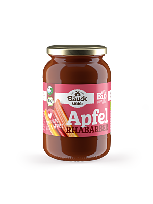 Apfel-Rhabarbermus Bio