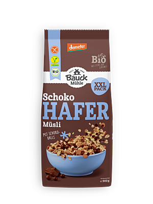 Hafer Müsli Schoko glutenfrei Demeter
